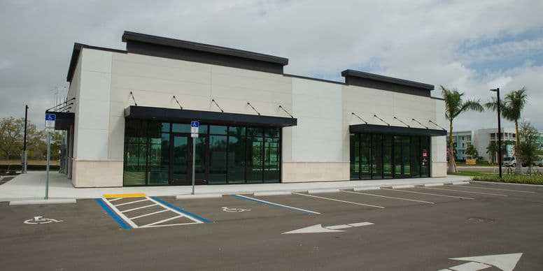 Commercial building representing commercial property insurance